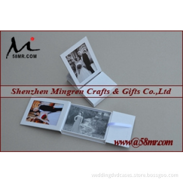 Foldable Fabric Linen Paper Photo Storage Gift Box